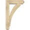 Ekena Millwork Thorton Craftsman Rough Sawn Bracket w/ Offset Brace, Douglas Fir, 6"W x 20"D x 32"H BKT0604X20X32THR04RDF - alternate 2